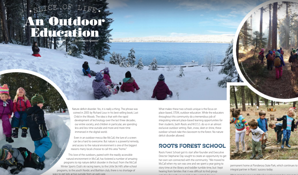 Roots Featured in Visit McCall Magazine